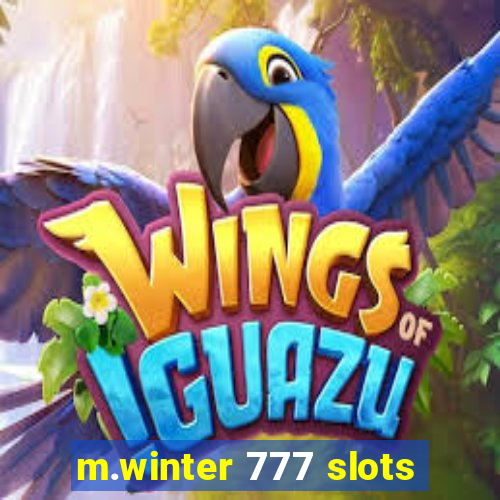 m.winter 777 slots